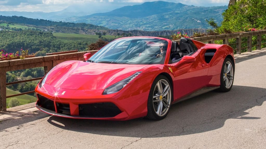 hire ferrari 488 spider in dubai