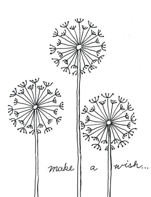 Draw A Dandelion