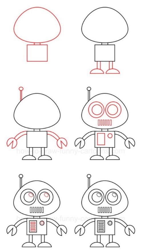 Draw A robot