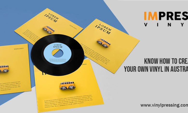 How to make your own vinyl record in Australia