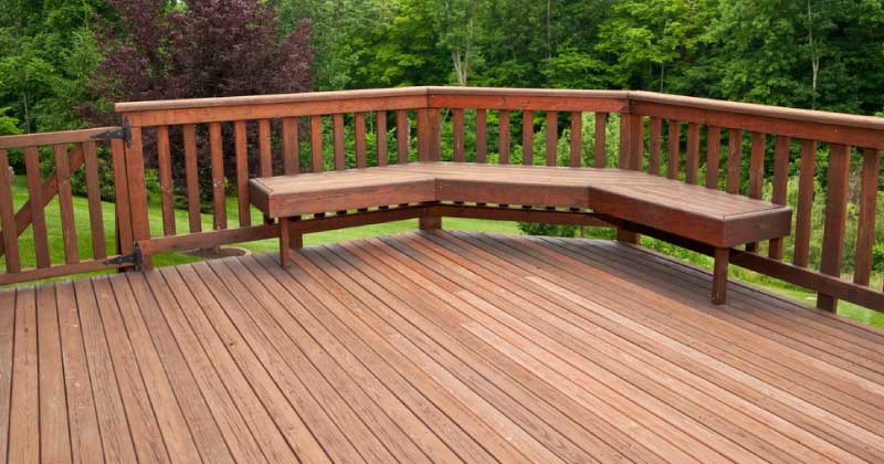 Why is composite decking the best choice for terraces?