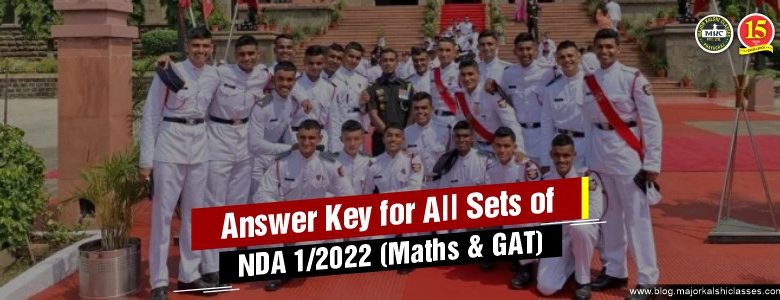 NDA 1 Answer Key 2022