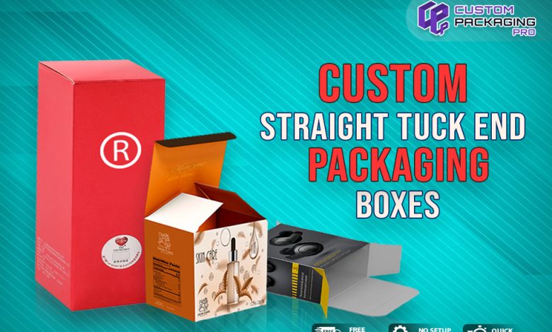Custom Straight Tuck End Packaging Boxes