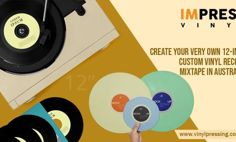 Where to get a Custom 12-inch Vinyl Record Mixtape in Australia