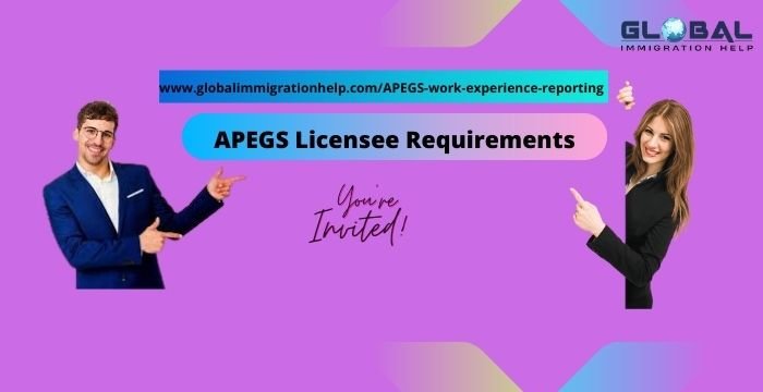 APEGS Licensee Requirements