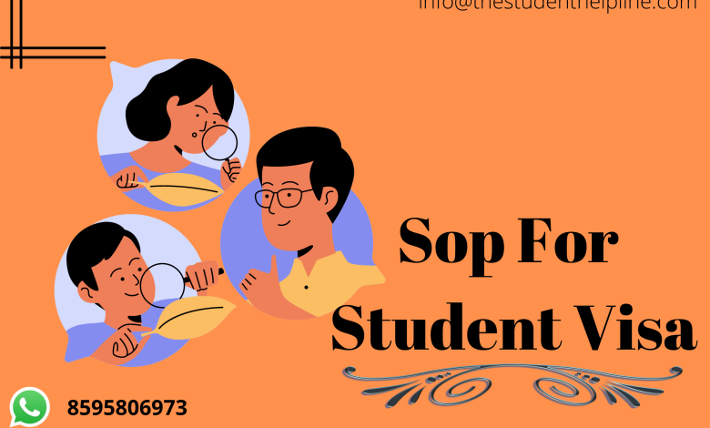 sop for student visa