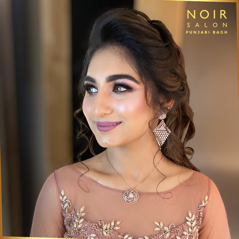 Noir Salon Punjbai Bagh Bridal Hairstyles