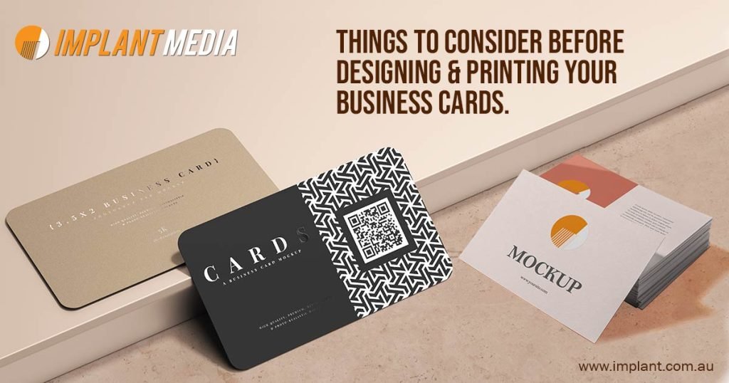 Know the top 6 things to consider for creating high-quality business cards that evoke respect for the business.