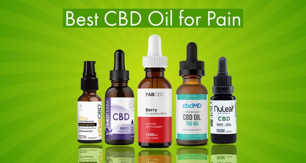 Top 5 Brands For CBD Oil For Pain
