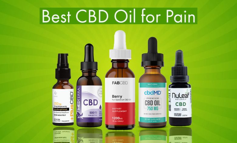 Top 5 Brands For CBD Oil For Pain