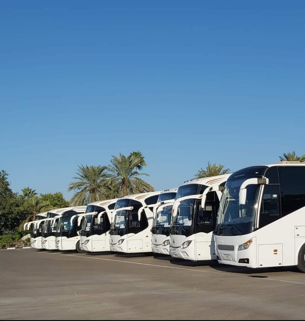 luxury bus rental dubai