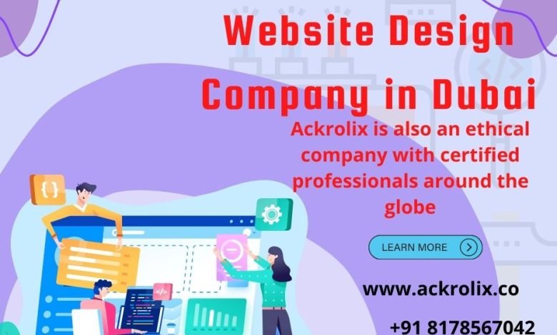 Website Designing Company in Dubai