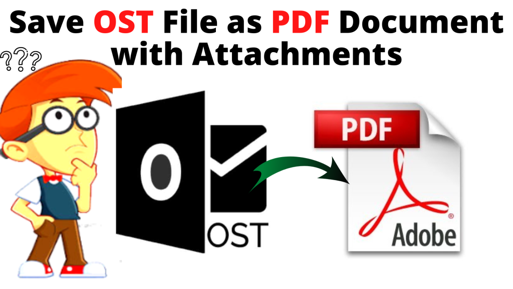 save ost file as pdf document with attachments