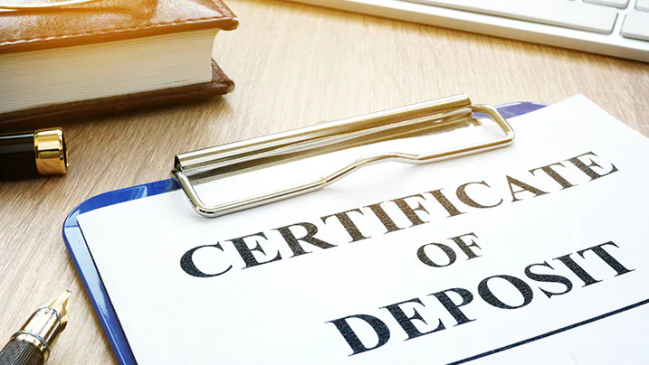 Certificate of deposit