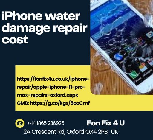 iPhone Water Damage Repair Cost