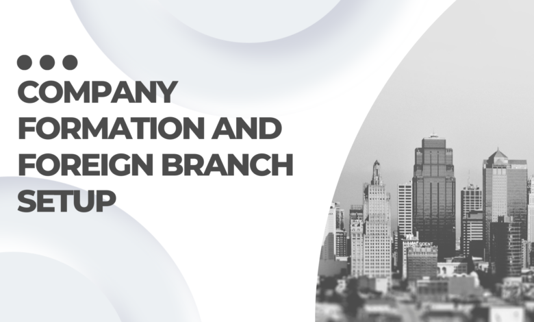 Company Formation and Foreign Branch Setup