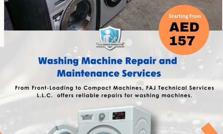 washing machine repair Dubai